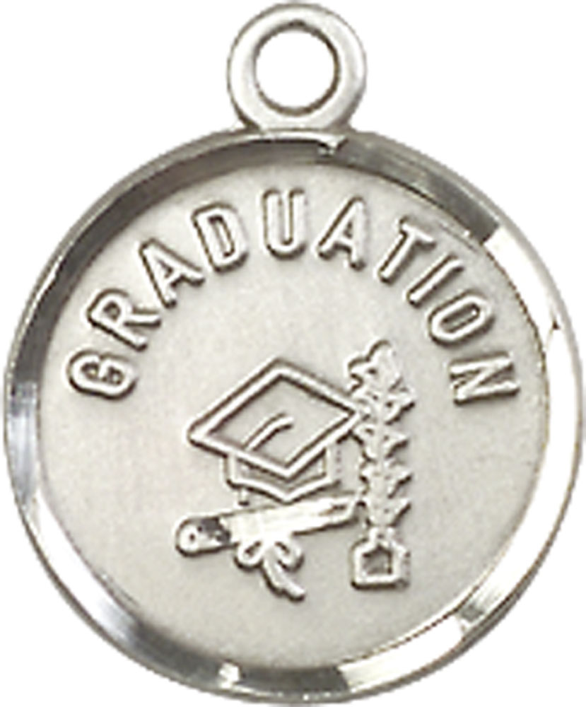 Sterling Silver Graduation Medal
