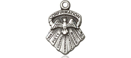 Sterling Silver Seven Gifts Medal