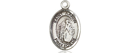 Sterling Silver Saint Aaron Medal