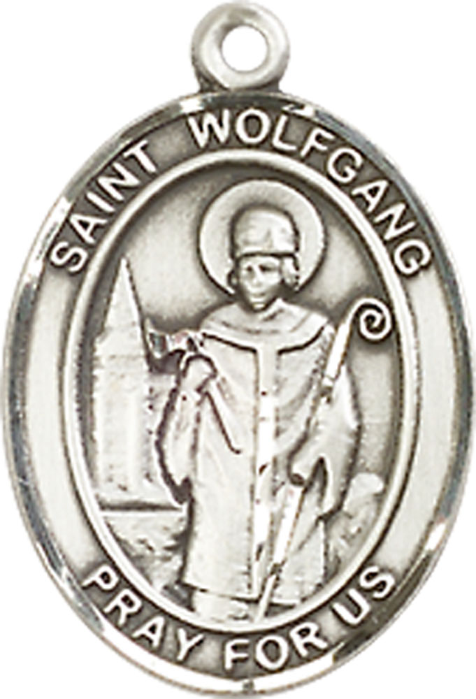 Sterling Silver Saint Wolfgang Medal