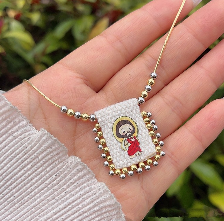 Cartoon Divine Figure Necklace