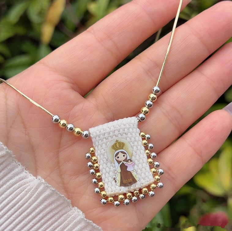 Cartoon Divine Figure Necklace