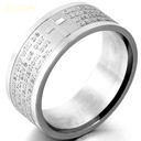 Stainless Steel Lord's Prayer Ring - Size 13
