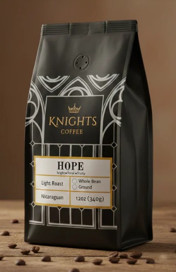 Hope 12oz Ground - Knights Coffee