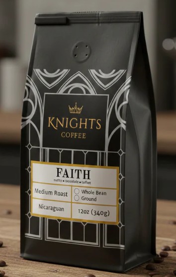 Faith 12oz Ground - Knights Coffee