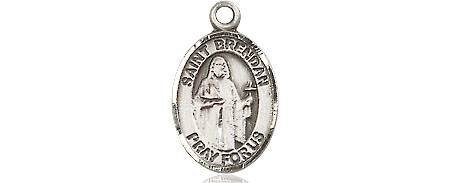 Sterling Silver Saint Brendan the Navigator Medal