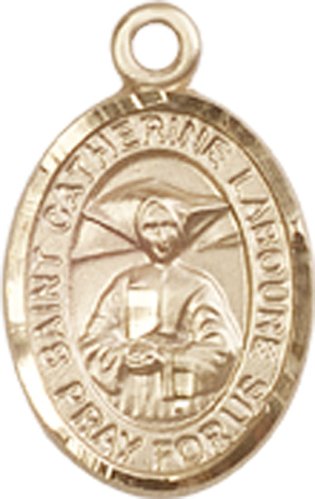 14kt Gold Filled Saint Catherine Laboure Medal
