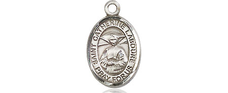 Sterling Silver Saint Catherine Laboure Medal