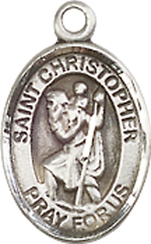Sterling Silver Saint Christopher Medal