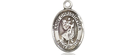 Sterling Silver Saint Christopher Medal