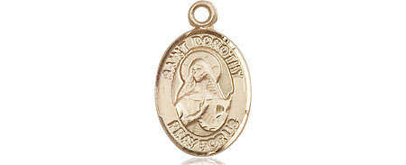 14kt Gold Filled Saint Dorothy Medal