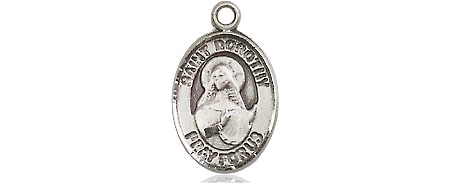 Sterling Silver Saint Dorothy Medal