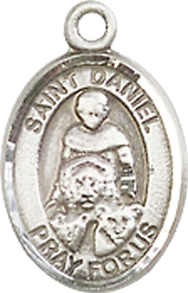 Sterling Silver Saint Daniel Medal