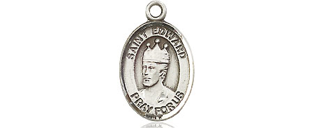 Sterling Silver Saint Edward the Confessor Medal