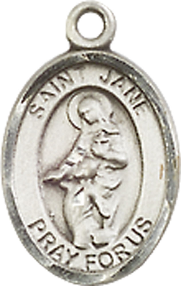 Sterling Silver Saint Jane of Valois Medal