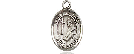 Sterling Silver Saint Dominic de Guzman Medal