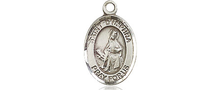 Sterling Silver Saint Dymphna Medal