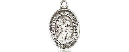 Sterling Silver Saint Gabriel the Archangel Medal