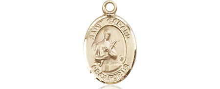 14kt Gold Filled Saint Gerard Majella Medal