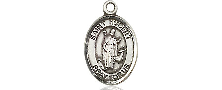 Sterling Silver Saint Hubert of Liege Medal