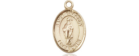 14kt Gold Filled Saint Gregory the Great Medal