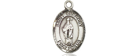Sterling Silver Saint Gregory the Great Medal