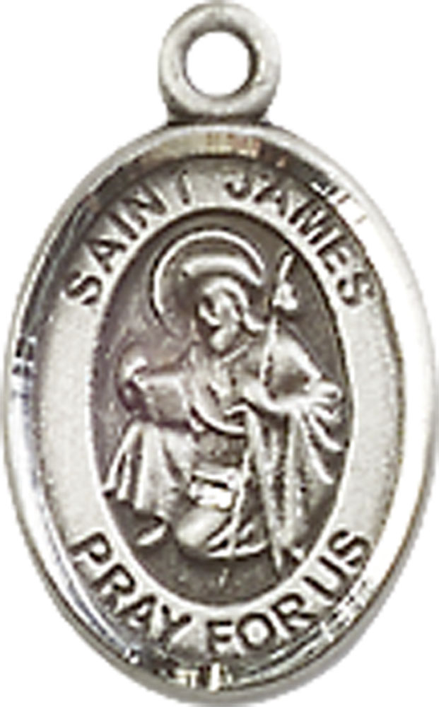 Sterling Silver Saint James the Greater Medal