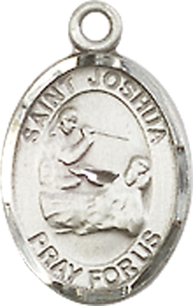 Sterling Silver Saint Joshua Medal