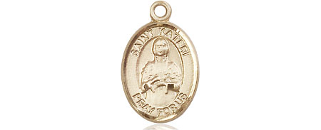 14kt Gold Filled Saint Kateri Medal