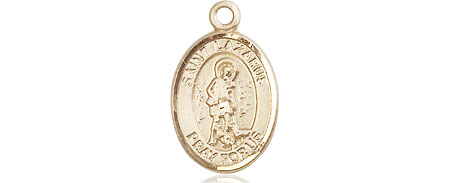 14kt Gold Filled Saint Lazarus Medal