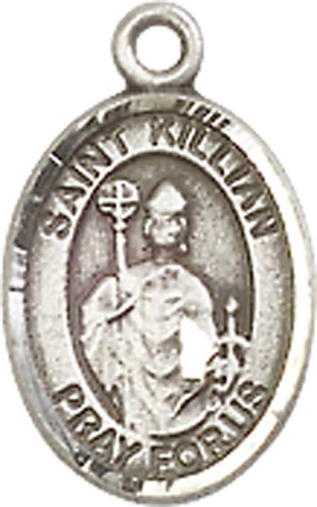 Sterling Silver Saint Kilian Medal