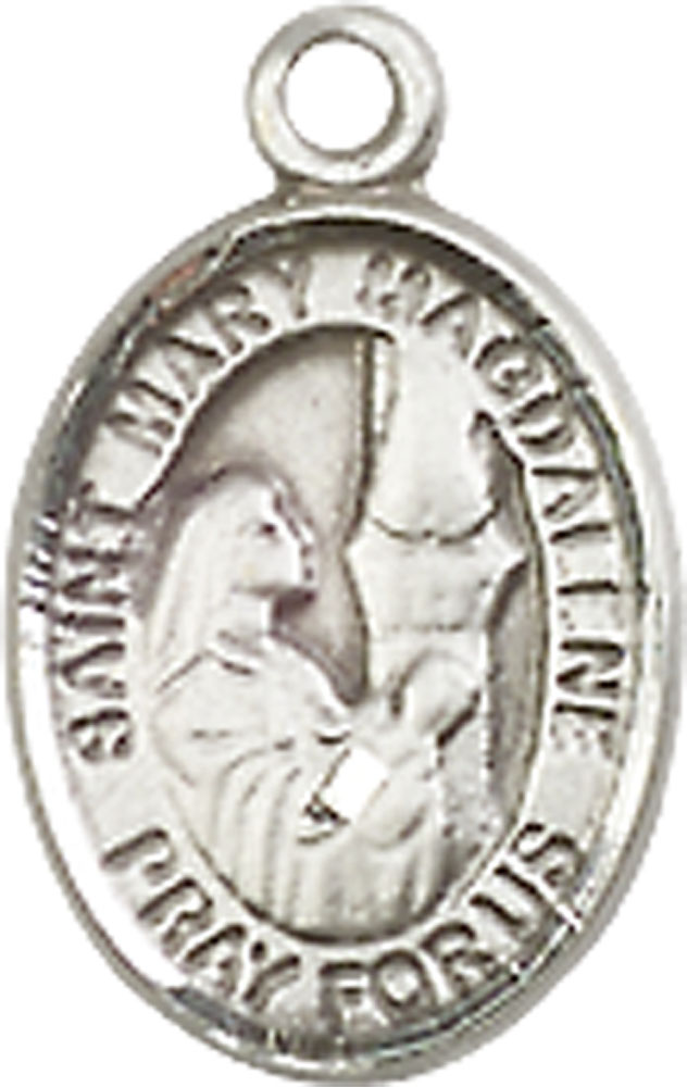 Sterling Silver Saint Mary Magdalene Medal