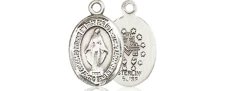 Sterling Silver Miraculous Medal