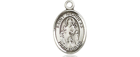 Sterling Silver Saint Nicholas Medal