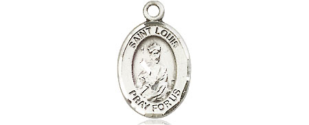 Sterling Silver Saint Louis Medal