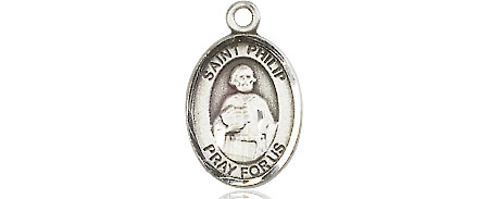 Sterling Silver Saint Philip the Apostle Medal