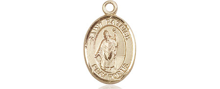 14kt Gold Filled Saint Patrick Medal