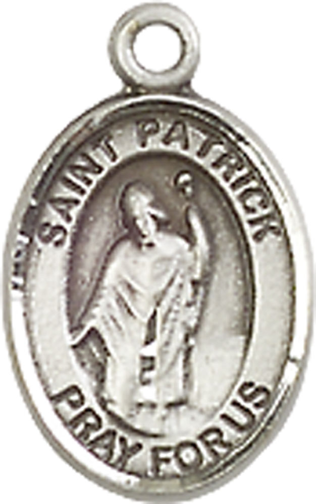 Sterling Silver Saint Patrick Medal