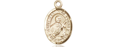 14kt Gold Filled Saint Martin de Porres Medal