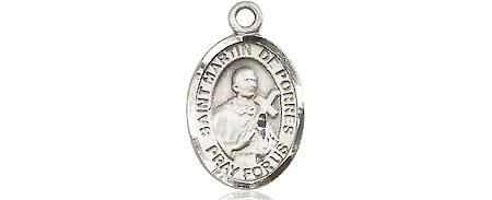 Sterling Silver Saint Martin de Porres Medal