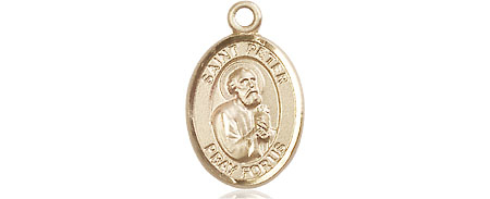 14kt Gold Filled Saint Peter the Apostle Medal