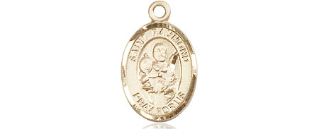 14kt Gold Filled Saint Raymond Nonnatus Medal