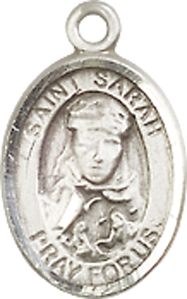 Sterling Silver Saint Sarah Medal