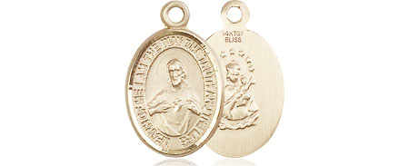 14kt Gold Filled Scapular Medal