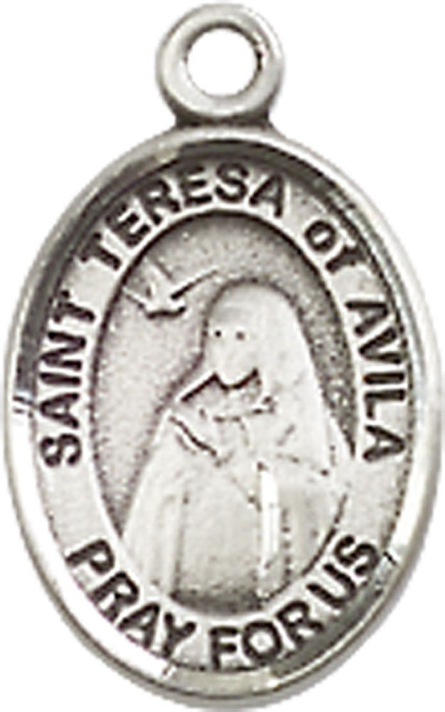 Sterling Silver Saint Teresa of Avila Medal