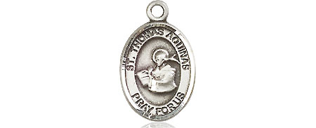 Sterling Silver Saint Thomas Aquinas Medal