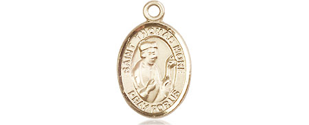 14kt Gold Filled Saint Thomas More Medal