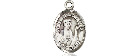 Sterling Silver Saint Thomas More Medal