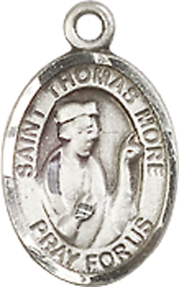 Sterling Silver Saint Thomas More Medal