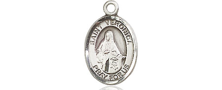 Sterling Silver Saint Veronica Medal
